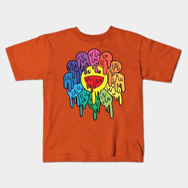 Colorful 🌸 Kids T-Shirt by Art_of_Selene